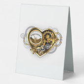 Plaque De Table Coeur vapeur avec un manomètre (Verso)