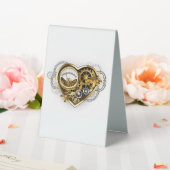 Plaque De Table Coeur vapeur avec un manomètre (In SItu (Mariage))