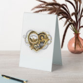 Plaque De Table Coeur vapeur avec un manomètre (En SItu (Tableau))