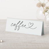 Plaque De Table Coffee Food Label Wedding Drink Bar Acrylic Sign (En SItu (Tableau))