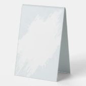 Plaque De Table Combien de haricots de café Shower de mariage (Verso)