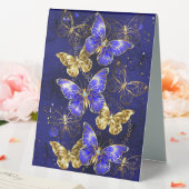Plaque De Table Composition avec papillons Sapphire (In SItu (Mariage))