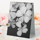 Plaque De Table Conception de carte postale noir et blanc (In SItu (Mariage))