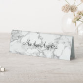 Plaque De Table Conception de marbre de monogramme professionnel (En SItu (Tableau))