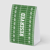 Plaque De Table Conception de terrain de football Tente Table Papi (Recto)