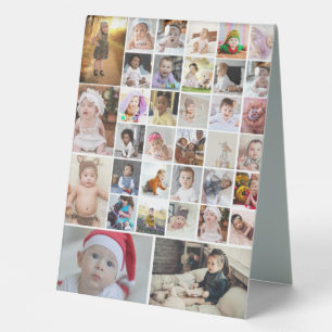 Plaque De Table Concevez votre propre affiche de collage photo 35
