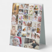 Plaque De Table Concevez votre propre affiche de collage photo 35 (Verso)
