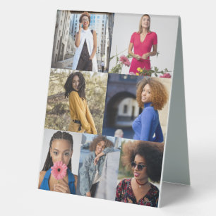 Plaque De Table Concevez votre propre collection de 7 photos