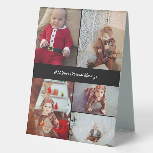 Plaque De Table Concevez votre propre collection photo 5 (Recto)