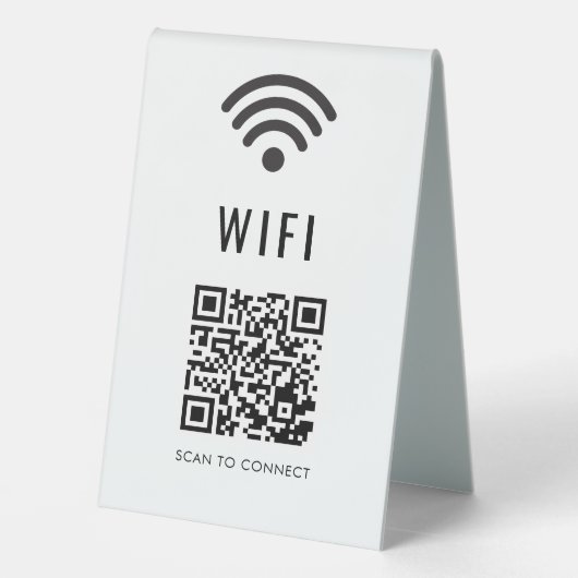 Plaque De Table Connexion facile grâce à la connexion WiFi Table T (Verso)