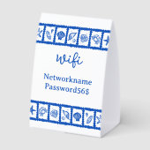 Plaque De Table Connexion WIFI Location de grille de coquillage de (Verso)