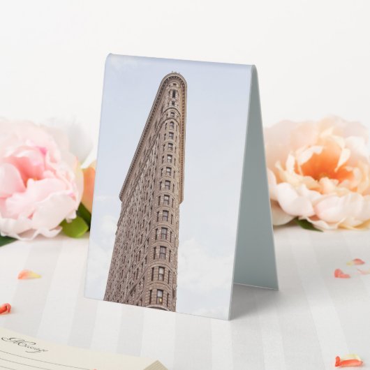 Plaque De Table Construction de Flatiron (In SItu (Mariage))