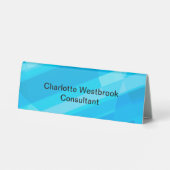 Plaque De Table Consultant professionnel de bureau moderne (Verso)