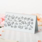 Plaque De Table Coquillages (In SItu (Mariage))