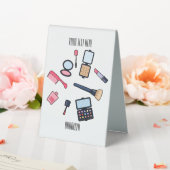 Plaque De Table Cosmétique / maquillage illustration (In SItu (Mariage))