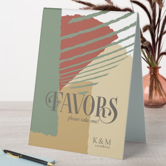 Plaque De Table Couleur bloc mariage Faveurs Automne ID740 (En SItu (Tableau))