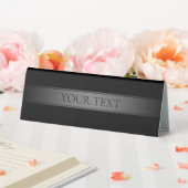 Plaque De Table Couleur modifiable de bande de dégradé simple et é (In SItu (Mariage))