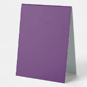 Plaque De Table Couleur uni amarante violet foncé (Verso)