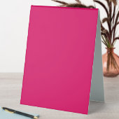 Plaque De Table Couleur uni rose foncé clair (En SItu (Tableau))