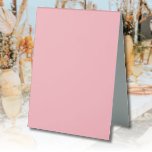 Plaque De Table Couleur unie rose rose tendance Classic Elegant