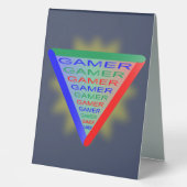 Plaque De Table Couleurs du système de jeu Gamer 3 Ultimate RVB (Recto)