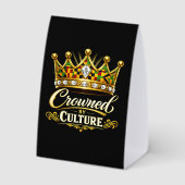 Plaque De Table Couronné par la culture (Verso)