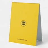 Plaque De Table Cours de karaté pour enfants sur mesure (Verso)