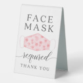 Plaque De Table Couverture Sécurité Portez Un Panneau Tablette Mas (Verso)