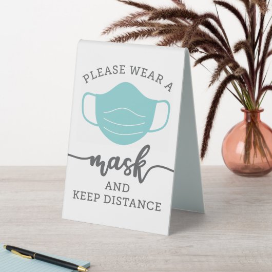 Plaque De Table Couverture Sécurité Portez Un Panneau Tablette Mas (En SItu (Tableau))