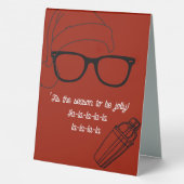 Plaque De Table Cranberry Cinnamon Noël Signature Cocktail (Verso)