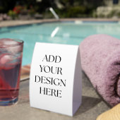 Plaque De Table Create Your Own Table Sign (InVersositu (sur table))