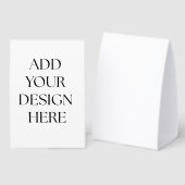 Plaque De Table Create Your Own Table Sign (Recto/verso)