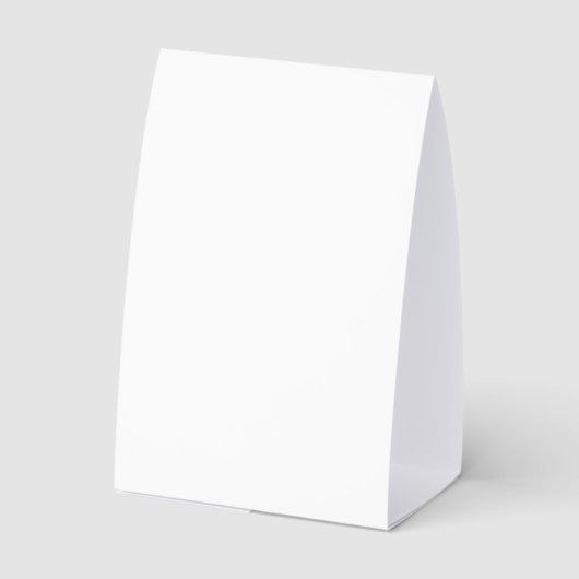 Plaque De Table Create Your Own white (Verso)