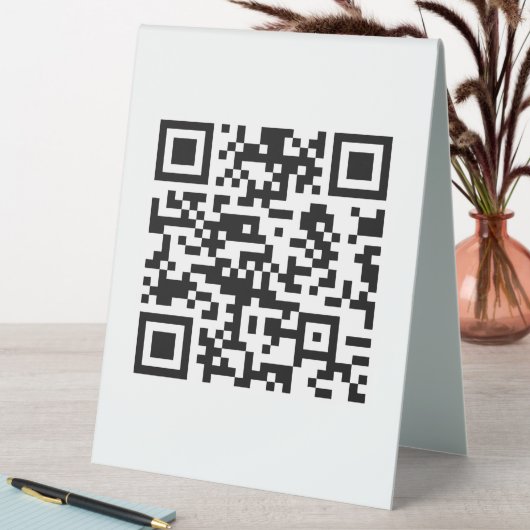 Plaque De Table Création instantanée de code QR (en entrant votre  (En SItu (Tableau))