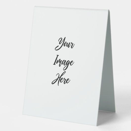 Plaque De Table Créez le Vôtre (Recto)