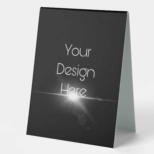 Plaque De Table Créez votre propre (Recto)