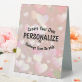 Plaque De Table Créez votre propre (In SItu (Mariage))