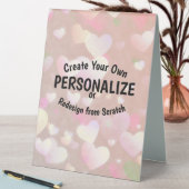 Plaque De Table Créez votre propre (En SItu (Tableau))