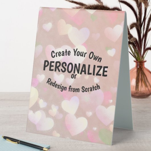 Plaque De Table Créez votre propre (En SItu (Tableau))