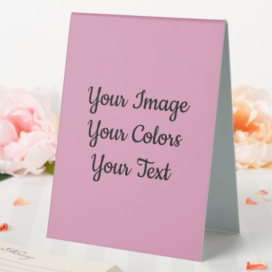 Plaque De Table Créez votre propre (In SItu (Mariage))