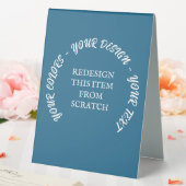 Plaque De Table Créez votre propre (In SItu (Mariage))