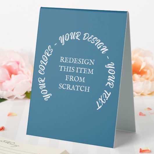 Plaque De Table Créez votre propre (In SItu (Mariage))