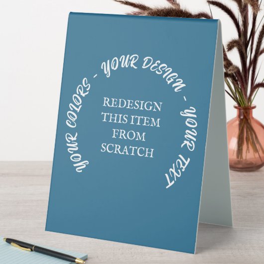 Plaque De Table Créez votre propre (En SItu (Tableau))