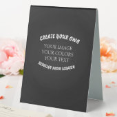 Plaque De Table Créez votre propre (In SItu (Mariage))