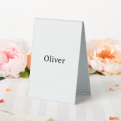 Plaque De Table Créez votre propre 4" X 6" simple et professionnel (In SItu (Mariage))
