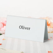 Plaque De Table Créez Votre Propre 6" X 3" Simple et Professionnel (In SItu (Mariage))
