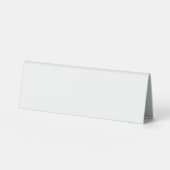 Plaque De Table Créez votre propre blanc (Recto)