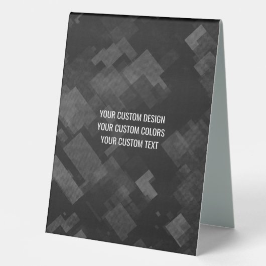 Plaque De Table Créez votre propre personnalisation (Recto)