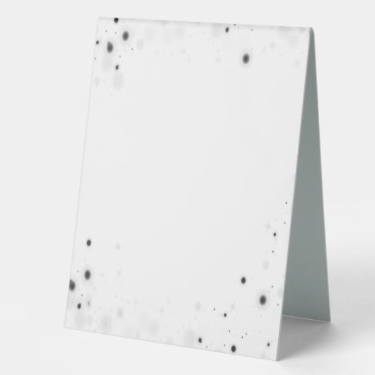 Plaque De Table Créez votre propre personnalisation personnalisée (Recto)