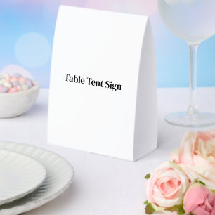Plaque De Table Créez votre propre présentoir de table personnalis